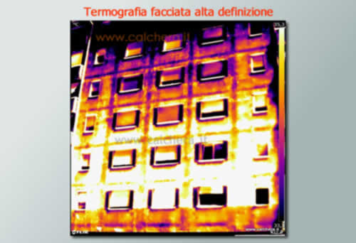 distacco intonaco termografia